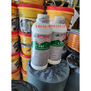 Chất chống thấm không màu Sotin CT03 1 lít