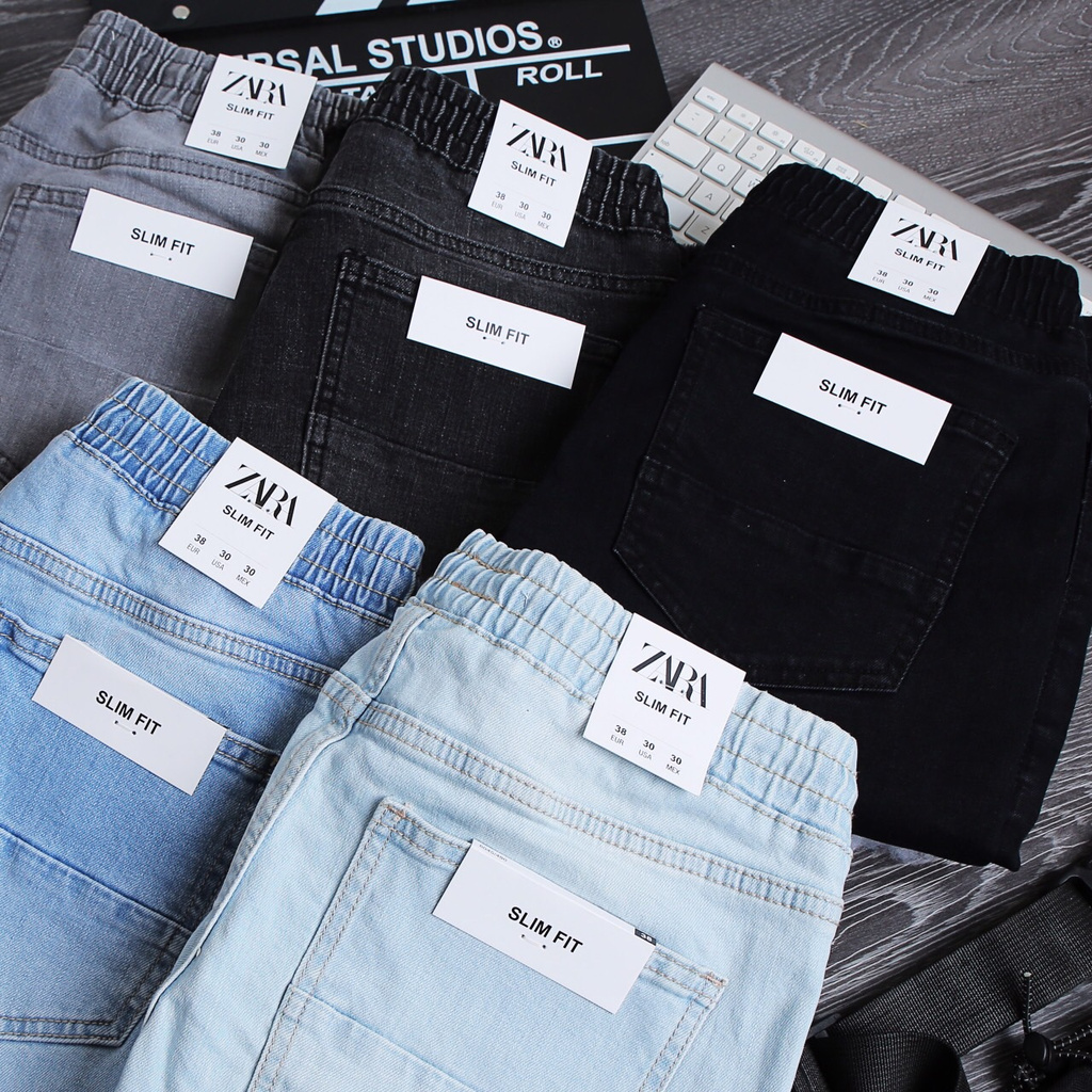 SHORTS JEAN LƯNG THUN ZARA RÁCH LAI