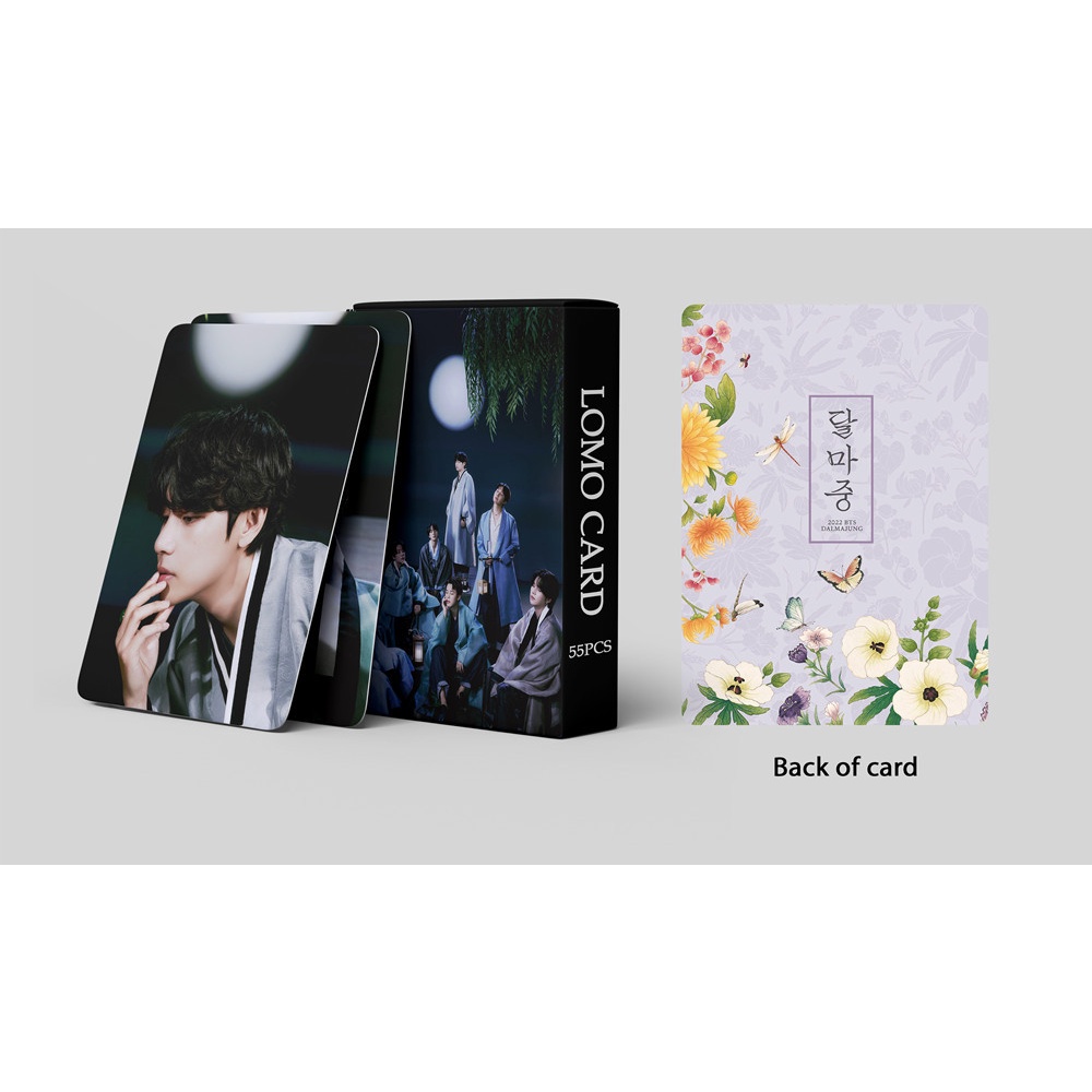 Hộp Album Ảnh Nhóm Nhạc BTS 2022FESTA V JIMIN JUNGKOOK Thẻ