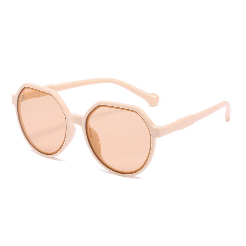 Kính Râm Samjune Gọng Tròn Chống Tia UV400 Phong Cách Cổ Điển Dành Cho Bạn Nữ