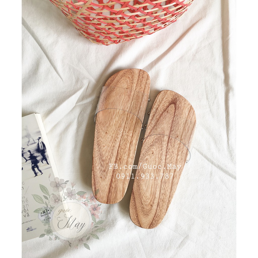 Guốc Gỗ Guốc Mộc Quai Trong