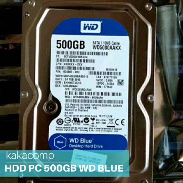 Ổ Cứng Hdd Wd Blue 500gb | BigBuy360 - bigbuy360.vn