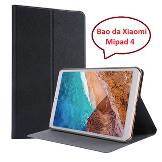 [Tặng dán màn] Bao da Xiaomi Mi pad 4 vân trơn