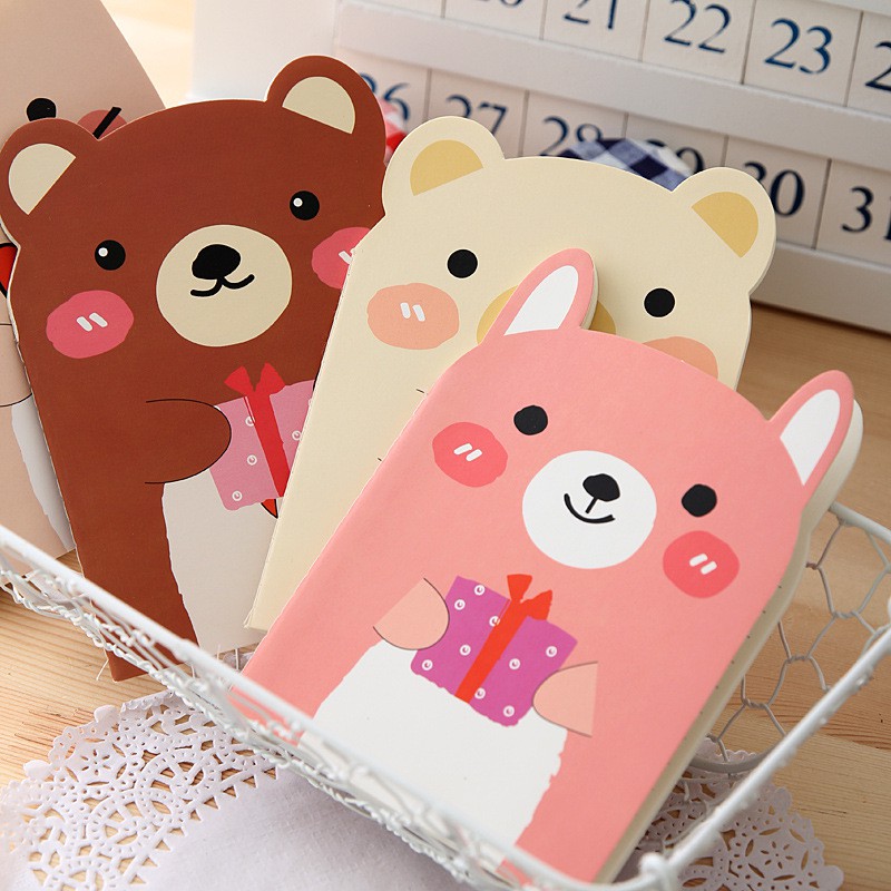 Sổ tay cute mini a5 nhiều mẫu ngẫu nhiên K12 Taro Stationery