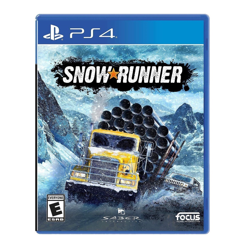 Đĩa Game Ps4 SnowRunner