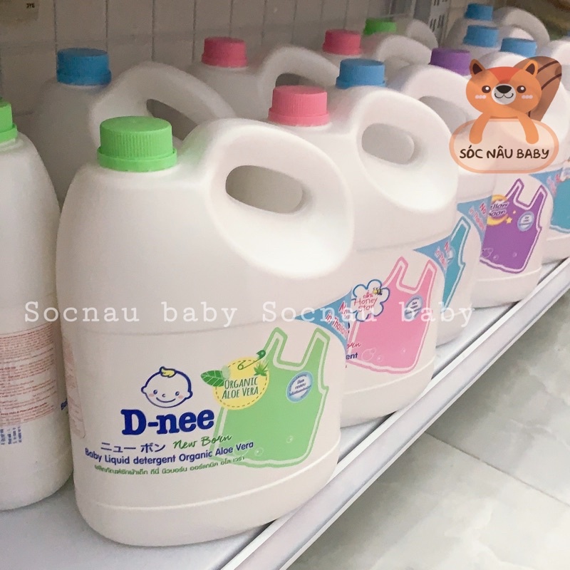 Nước giặt Dnee Thái lan chính hãng tem nhập khẩu Đại Thịnh, can 3000ml