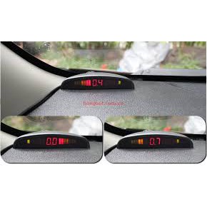 Cảm biến tiến lùi 8 mắt trước sau màn hình LCD kèm mũi khoan có chuông cảnh báo