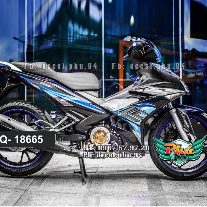Tem rời Exciter 150 LC xe đen (V)