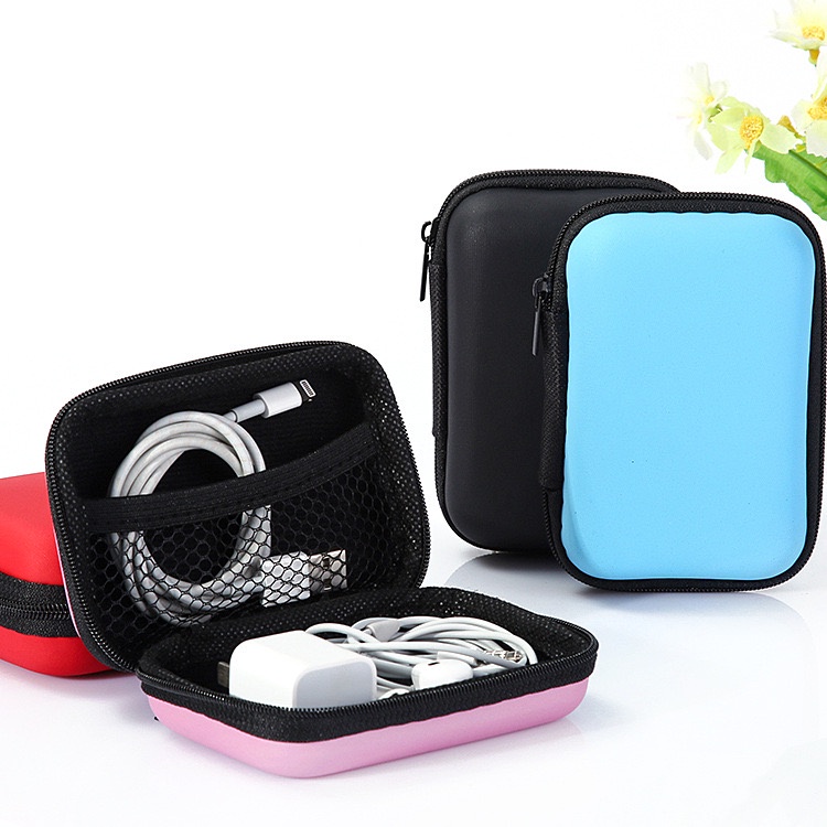 Hộp Đựng Cáp Sạc Tai Nghe USB Nhỏ Gọn