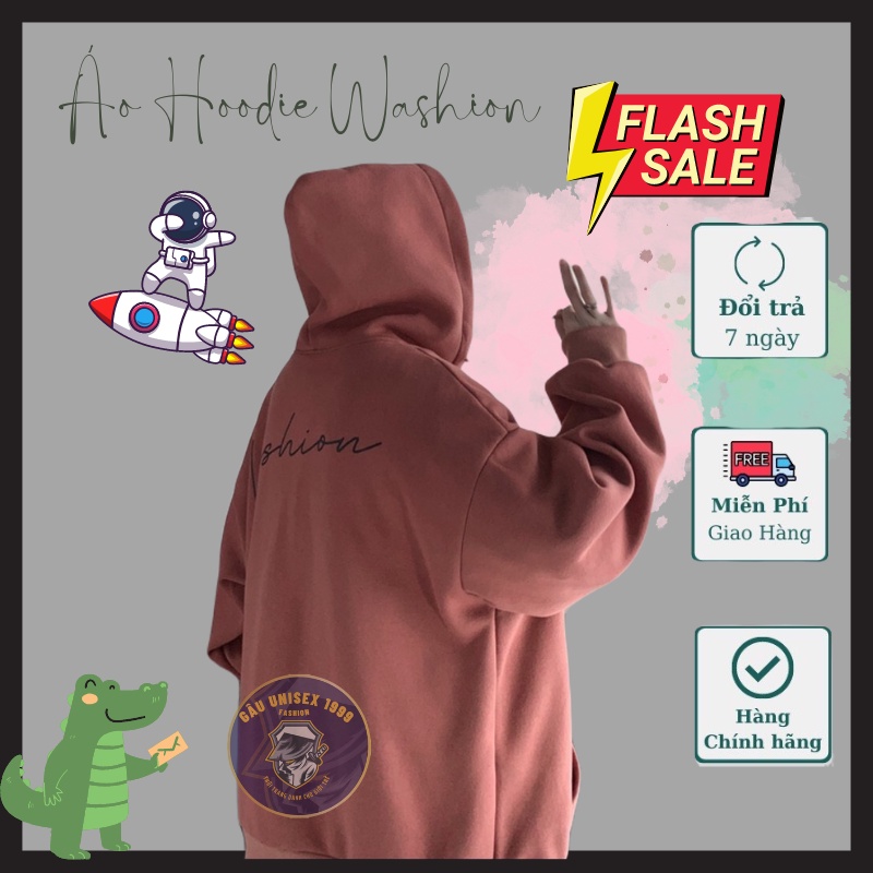 Áo Hoodie Khoá Kéo Washion Có Túi  Và Mũ Chất Đẹp