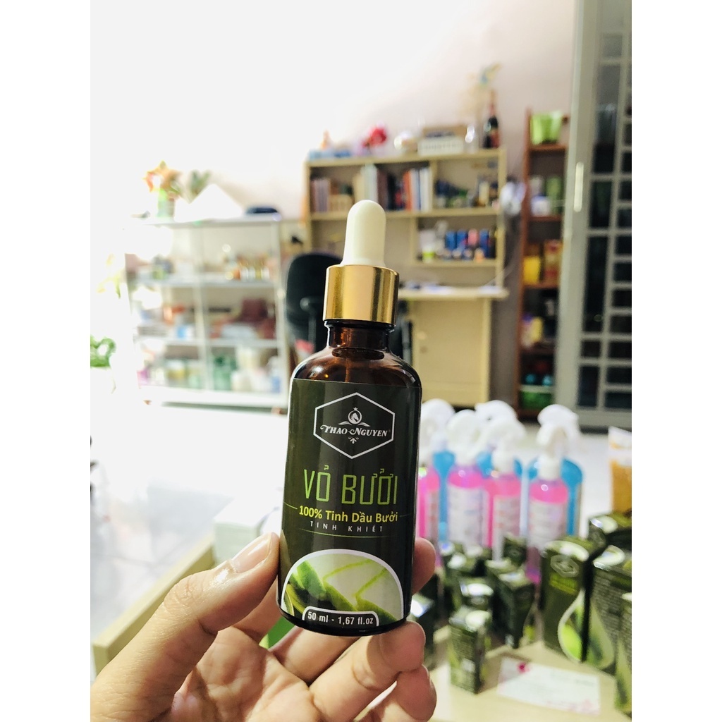 Tinh dầu vỏ bưởi nguyên chất Thảo Nguyên 100% tự nhiên