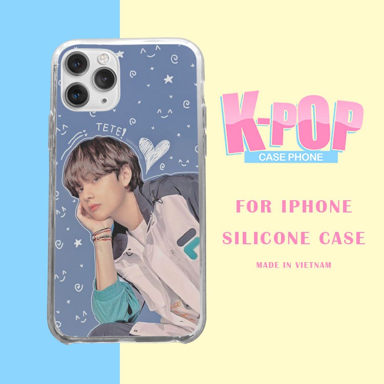 Ốp lưng BTS Tete my love cho iPhone 12ProMax iPhone 11 X XsMax Xr iPhone 7 8Plus BLUTAE0075