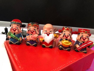 BỘ TƯỢNG 5 ÔNG THẦN TÀI