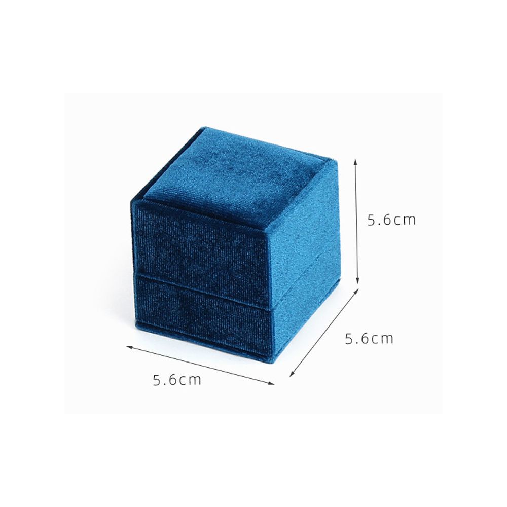 Hộp đựng trang sức bằng nhung hình lục giác thời trang chất lượng cao