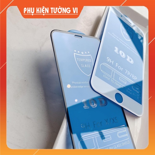 KÍNH CƯỜNG LỰC 10D FULL MÀN LOẠI CAO CẤP CHO IPHONE