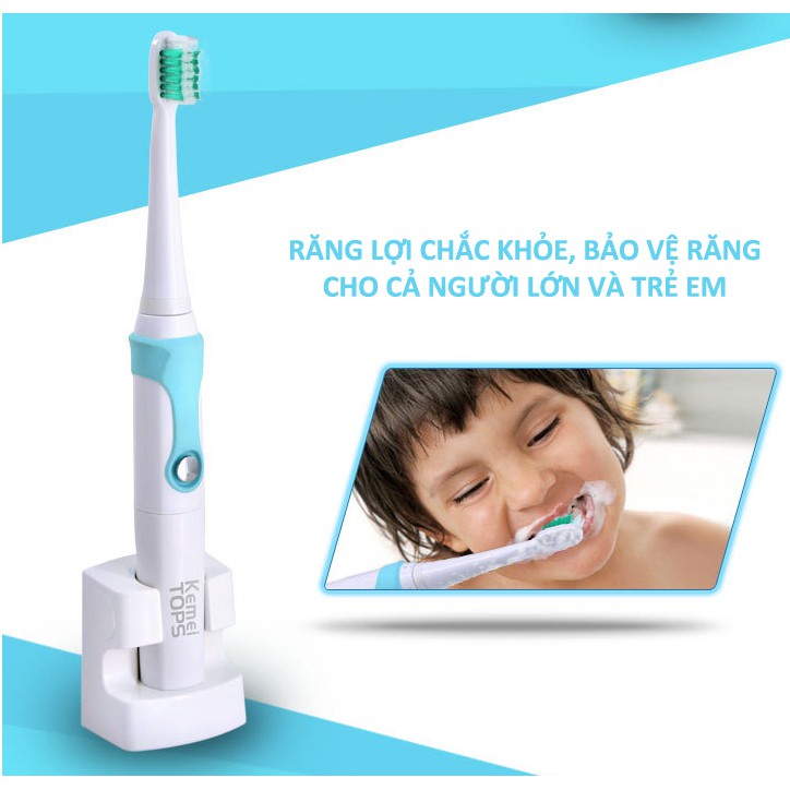 Bàn Chải Đánh Răng Điện Kemei KM-907