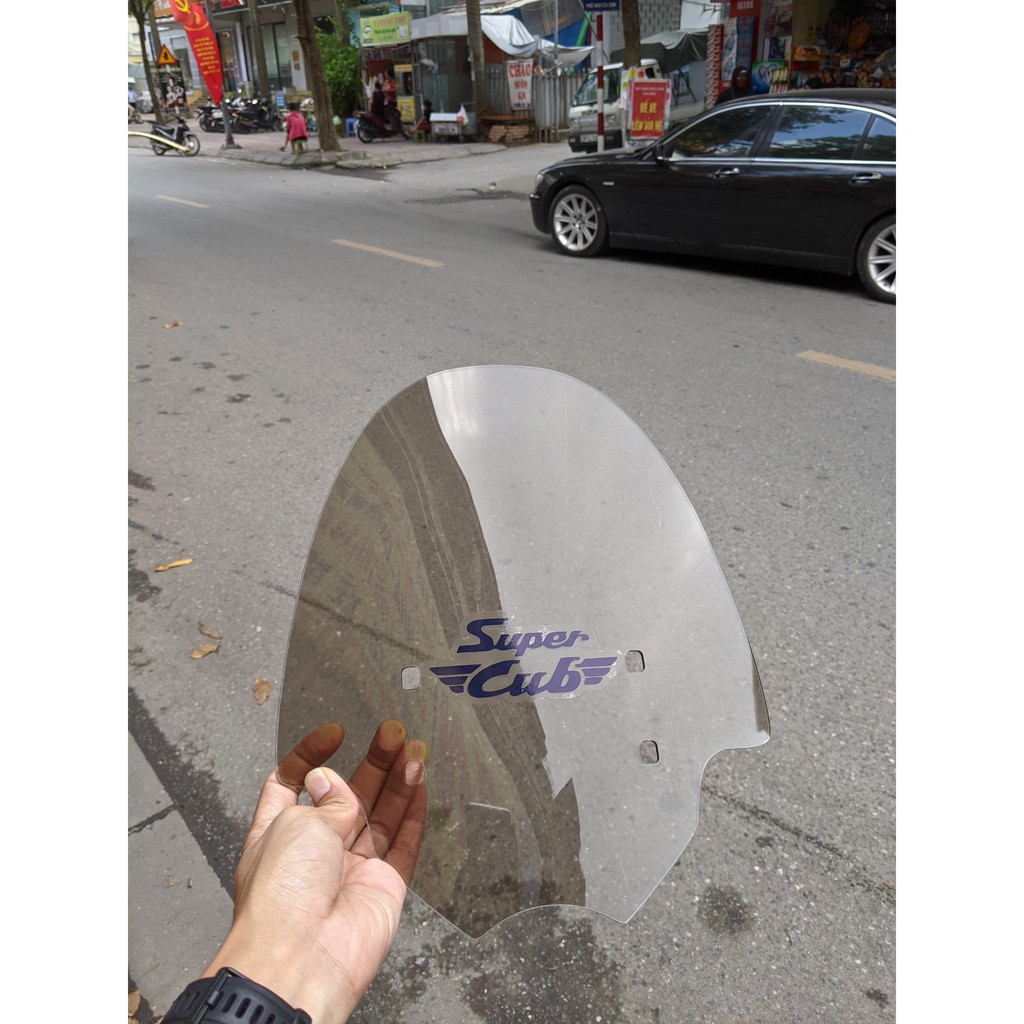 Kính chắn gió xe cub C100, C65
