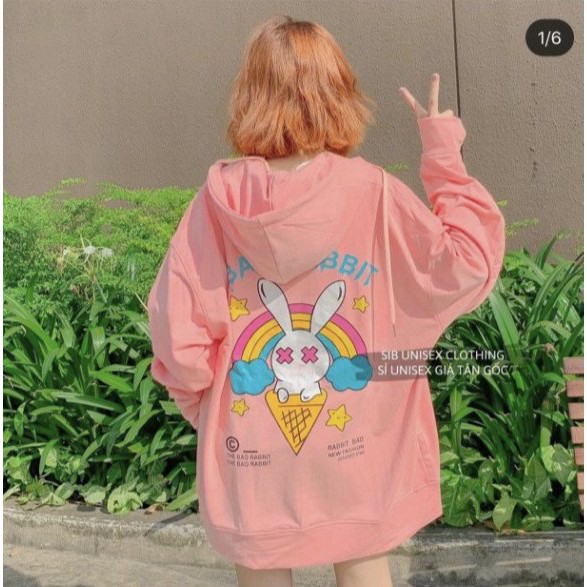 Áo Hoodie Nữ Nam - Áo Khoác Nỉ Unisex BADHABIT HD015 Siêu Hot (FREESHIP) | BigBuy360 - bigbuy360.vn