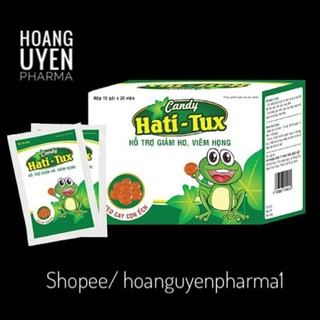 Kẹo cay con ếch Hatitux (Hati-tux) - Hộp 20 gói