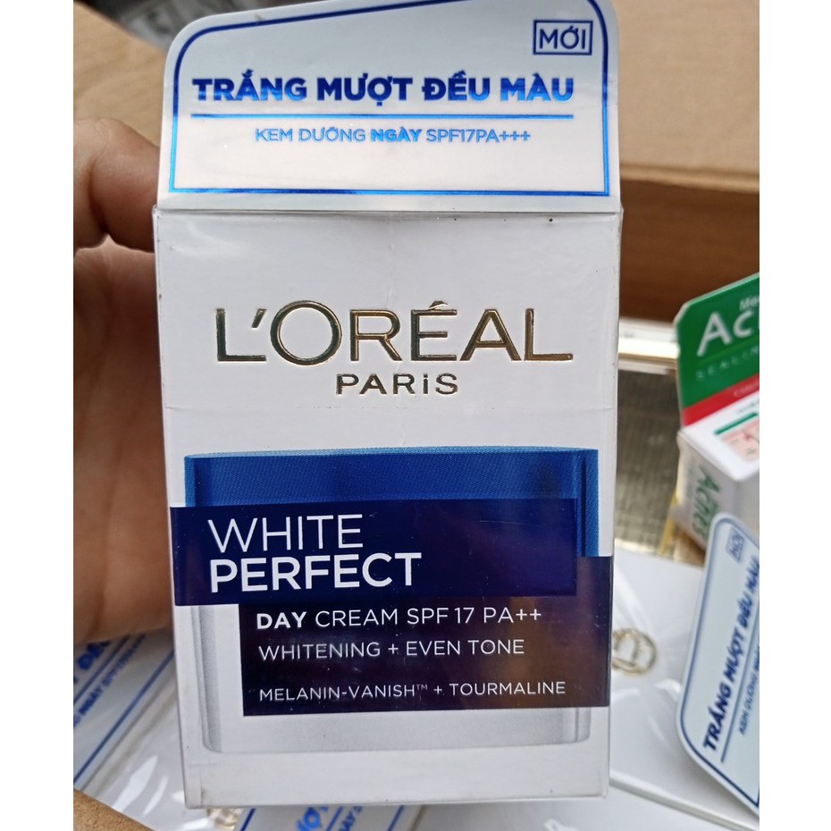 (20ml - ban ngày) Kem dưỡng trắng sáng da L’Oreal Paris White Perfect SPF 17 PA++