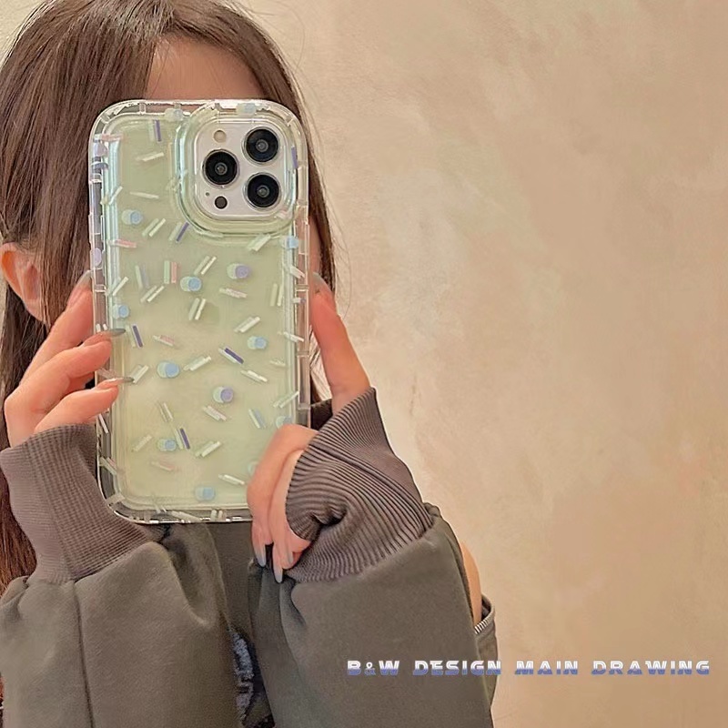 Ốp Điện Thoại Mềm Trong Suốt In Hình Que Kem Thời Trang Cho iPhone 14 14Pro MAX 13 12 11 Pro MAX 14Plus X XS MAX XR