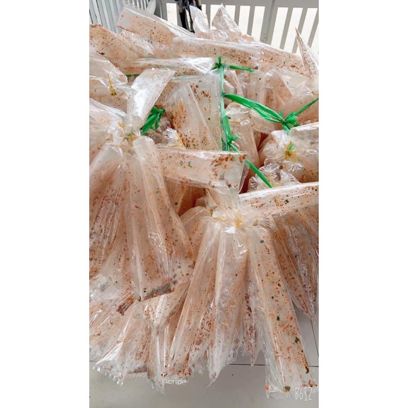 XÂU BÁNH TRÁNG VÒ SATE MUỐI TÉP HÀNH LÁ