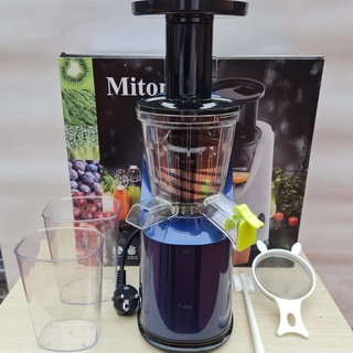 Máy ép trái cây, máy ép chậm Mitomo chính hãng bảo hành 2 năm toàn quốc