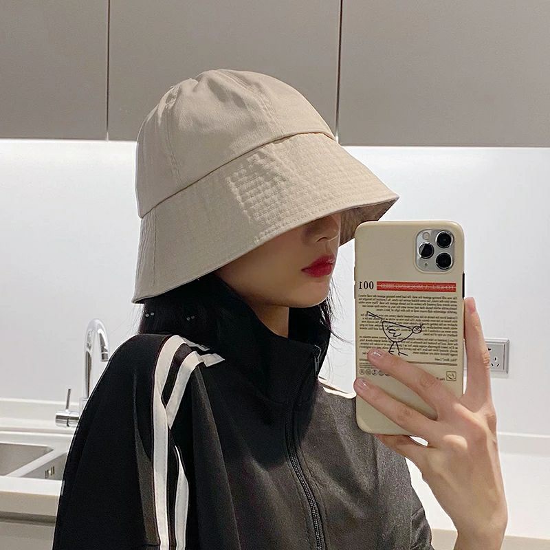 Mũ bucket trơn vành cụp Sayhey ❤ Nón tai bèo Ulzzang Nhiều màu sắc Unisex
