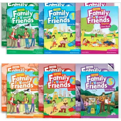 Family and Friends Starter, 1,2,3,4, 5, 6