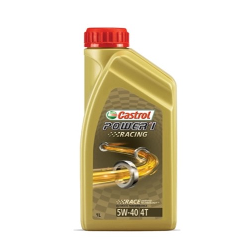 Dầu Nhớt Xe Máy Castrol Power1 Racing 4T 5W40 1L Tổng hợp 100%