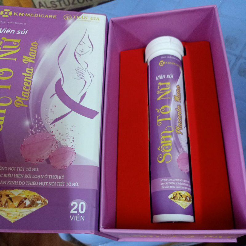 :Viên sủi Sâm Tố Nữ Hỗ Trợ Tăng Vòng Một .