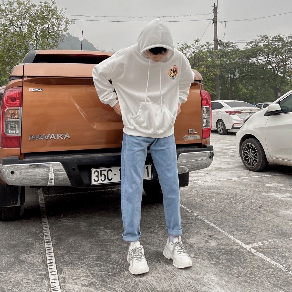 Quần Baggy Nam, Jeans Baggy Rách Xanh | BigBuy360 - bigbuy360.vn