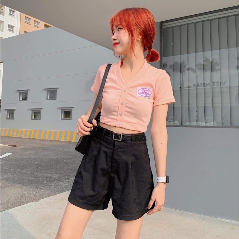 ÁO CROPTOP BAE FOM NGẮN CỰC XINH / ÁO XINH CÔNG CHÚA M16