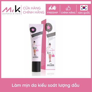 Kem lót Urban Dollkiss Out-Focusing Pore Primer chính hãng Hàn Quốc, làm mịn da, kiểm soát dầu, nâng tone 30ml