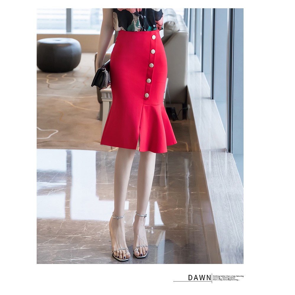 Chân Váy Đuôi Cá Lưng Cao Thời Trang Công Sở 2020 | BigBuy360 - bigbuy360.vn