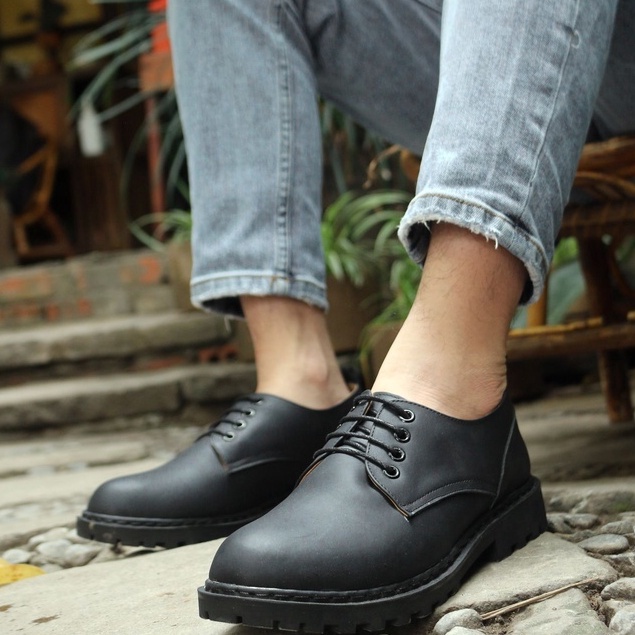 Giày Cổ Cao Nam ( Chelsea Boot ) loại Cột dây , Cao cổ Mẫu Thời Trang