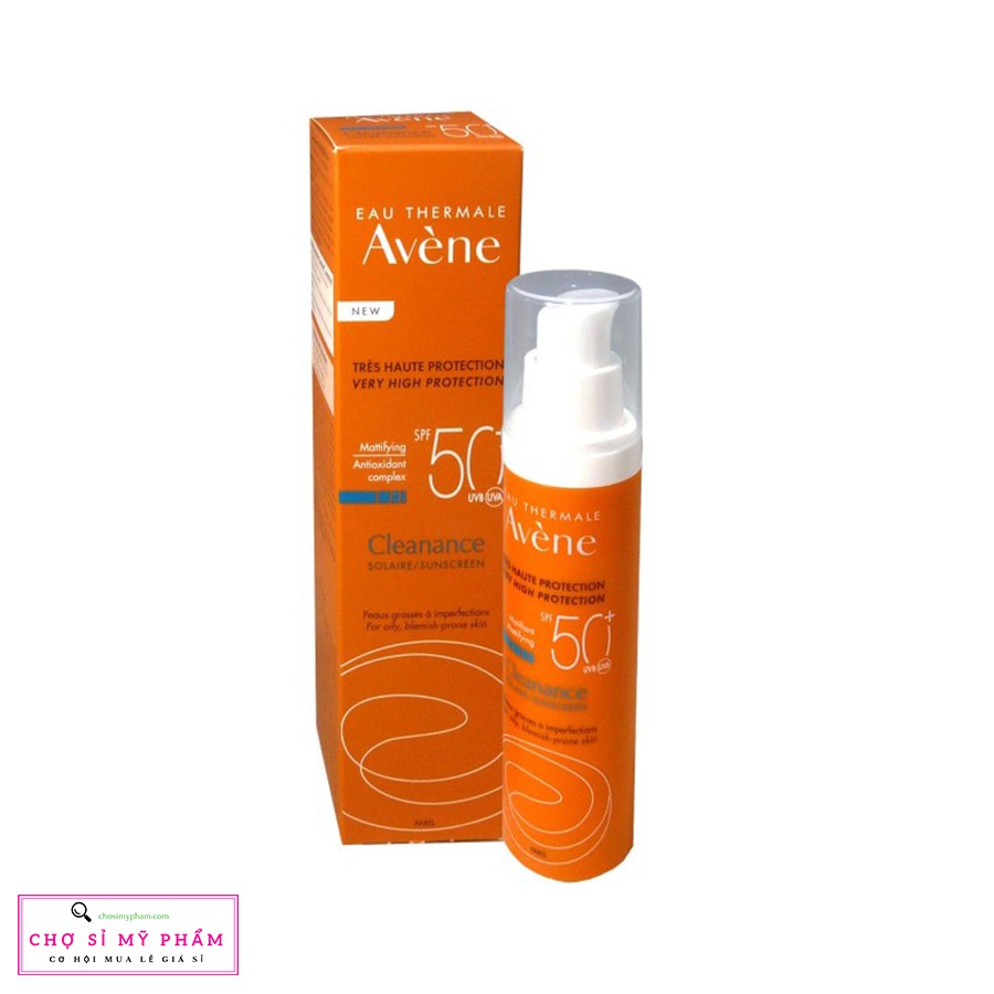 Kem chống nắng cho da thường đến hỗn hợp Avène Very High Protection Emulsion 50+ 50ml