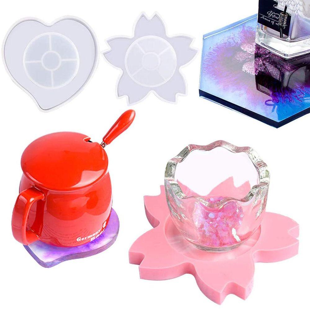 Khuôn Silicone Hình Đa Giác Làm Đồ Thủ Công|Dụng Cụ Thả Keo Dán Chuyên Dụng