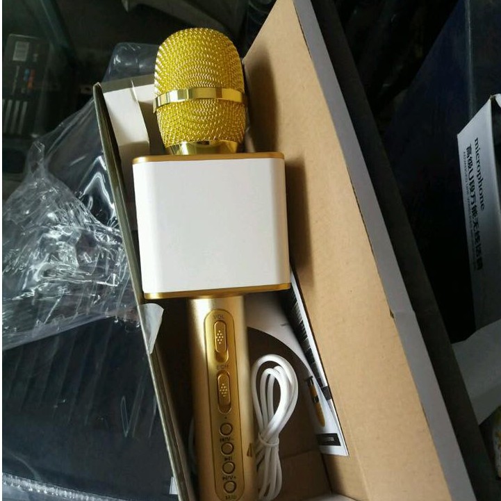 MIC KÈM LOA HÁT KARAOKE BLUETOOTH SD-08 (HÀNG LOẠI 1 BH 3 THÁNG)