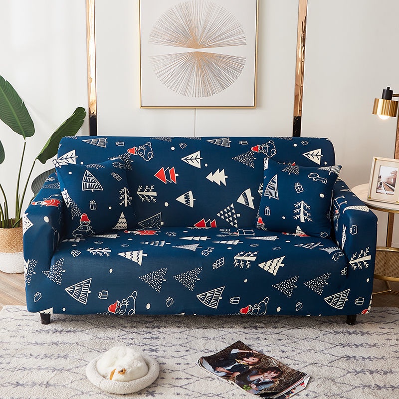 Bọc Ghế Sofa đơn Giản Kiểu Bắc Âu Vải Bọc Ghế Sofa đàn Hồi đa Năng Bọc Ghế Sofa Lười Biếng Vải Bọc Ghế Sofa 1/2/3/4 Người