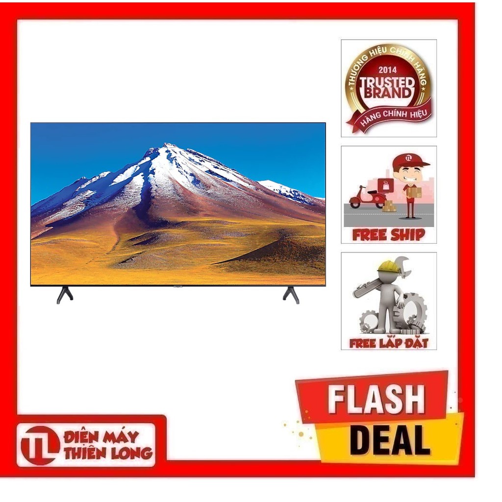 UA50TU6900-MIỄN PHÍ CÔNG LẮP ĐẶT-Smart Tivi Samsung 4K 50 inch 50TU6900