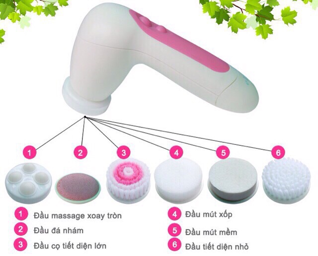 Máy rửa mặt 5in1