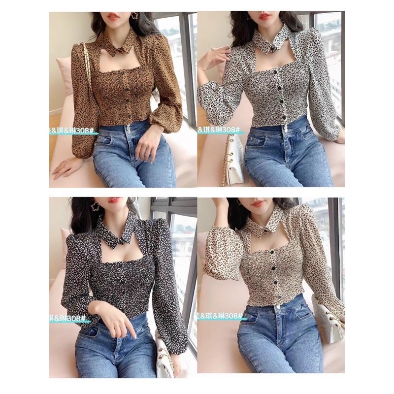Áo bi cổ chocker