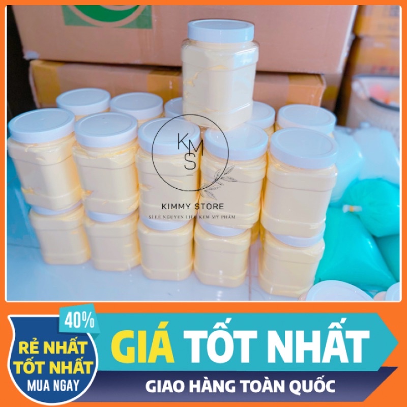 lẻ hộp 500g kem nền phô mai đặc dẻo - whitening body lotion