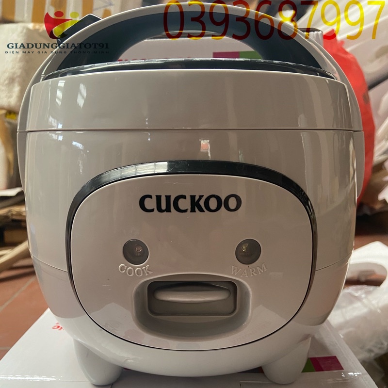 Nồi Cơm Điện mini cuCKoo CR387 Hàn Quốc -  Dung tích 1L, kiểu dáng Con Lợn Siêu Đáng Yêu, BH 12 tháng