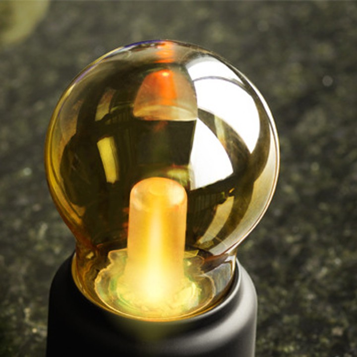 Đèn trang trí decor GADO để bàn vintage sử dụng pin sạc USB làm đèn ngủ