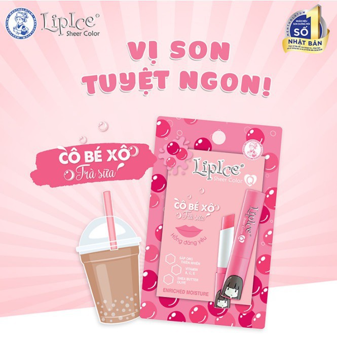 Son LipIce Sheer Color Q 2.4g - Cô Bé Xô