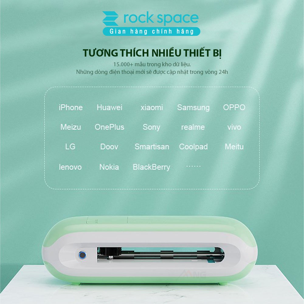 Máy cắt kính cường lực điện thoại, ipad Rockspace  ZC2 Lite phiên bản bluetooth - Hàng chính hãng bảo hành 12 tháng