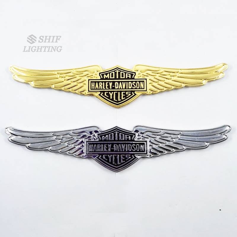 1 Miếng Dán Trang Trí Bằng Kim Loại Cho Xe Harley Davidson