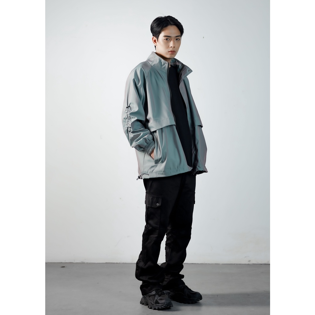 Áo Khoác Gió 2 Lớp Dày Dặn Form Thoải Mái Snazzy Wind Jacket
